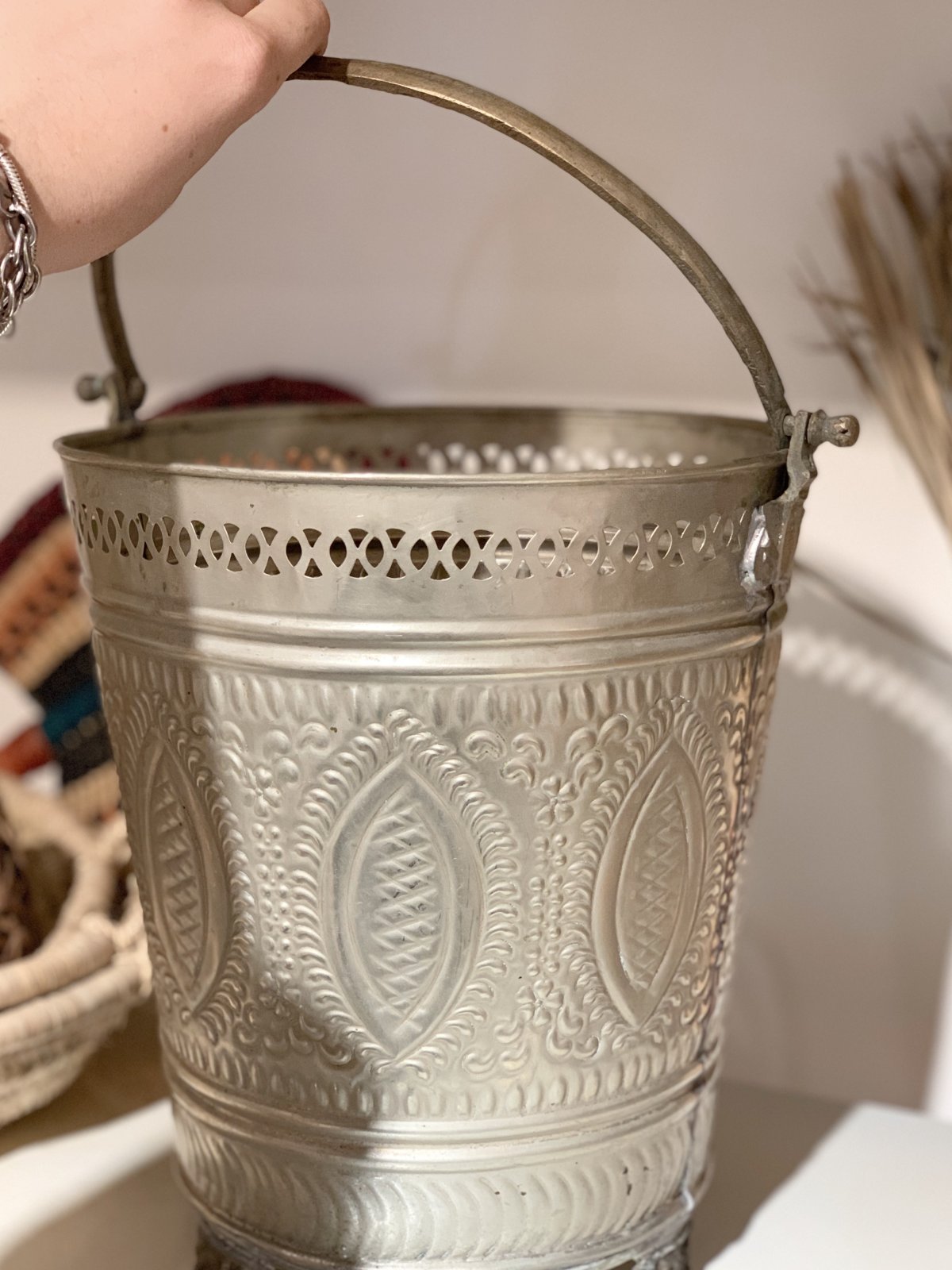 HAMMAM BASKET GRANDE - ONEOFAKIND2 - Imagen 3