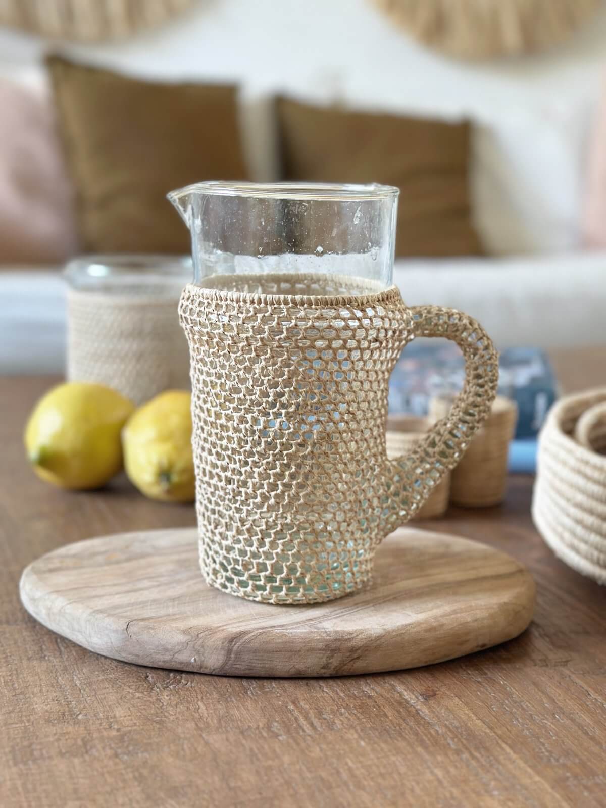 JARRA RAFFIA TALL